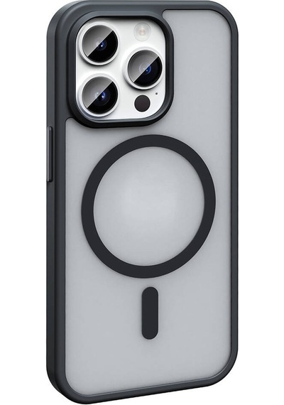 Rba Aksesuar Apple Uyumlu iPhone 14 Pro Max Kılıf M-safe Şarj Özellikli Mat Arka Yüzey Rba Sio Kapak - Siyah Siyah Rba Aksesuar Apple Uyumlu iPhone 14 Pro Max Kılıf M-safe Şarj Özellikli Mat Arka Yüzey Rba Sio Kapak - Siyah Siyah
