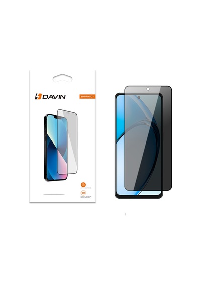 Lexroo Oppo A60 5d Privacy Cam Ekran Koruyucu - Siyah