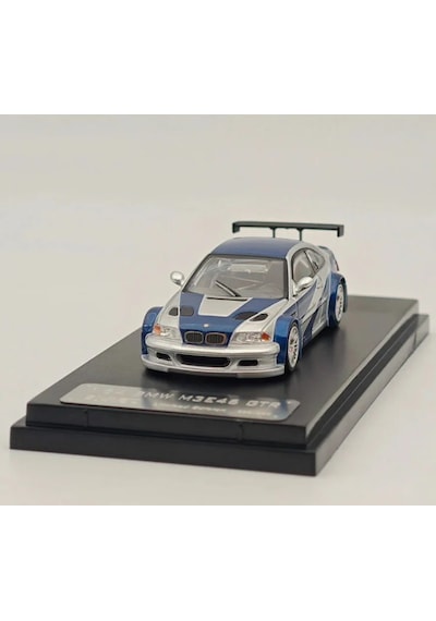 Ghost Player Bmw M3 E46 Gtr Need For Speed Most Wanted Livery 1/64 Pleksi