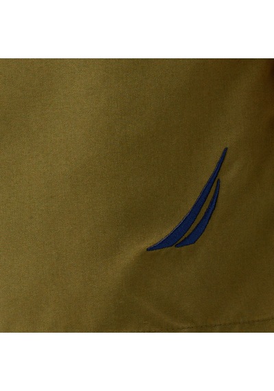 Nautica Erkek Yeşil Regular Fit Deniz Şortu 026 T55001t Renkli