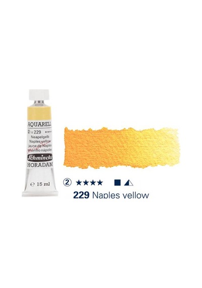 Schmincke Horadam Aquarell Tube 15Ml Seri 2 Naples Yellow 229