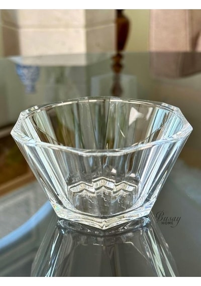 Paşabahçe-6'lı Nude Reflection Serisi Kristal Cam Kase, Sunumluk, Çerezlik, Sunum Kasesi, Servis Kasesi Çok Renkli