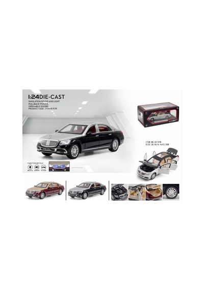 137b Model Araç S600 1:24-