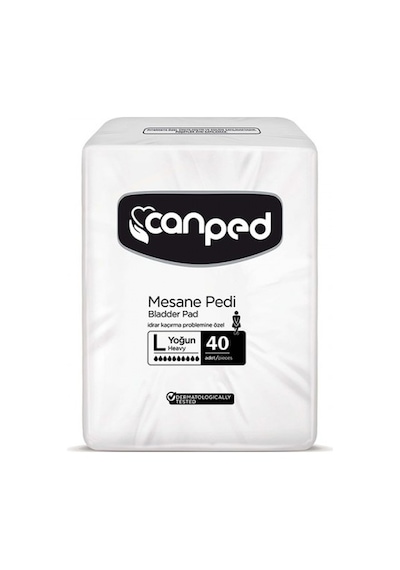 Canped Mesane Pedi Yoğun L Beden 20 Adet X 2 Adet PKT.CANPED.112 L