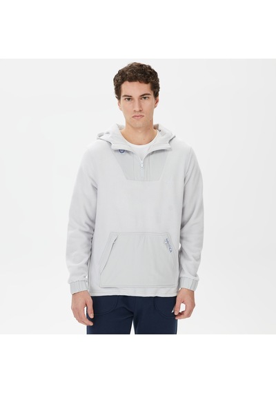 Nautica Nautıca Erkek Gri Standart Fıt Kapüşonlu Sweatshırt Düz K37194t Gri