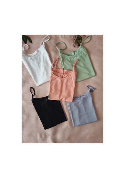 Demirsa Boutique Kadın 5'li İp Askılı Ekstra Biyeli Modal Kumaş Atlet Mavi, Pudra, Yeşil, Siyah, Beyaz Siyah-beyaz-mavi&gri-pudra-yeşil Demirsa Boutique Kadın 5'li İp Askılı Ekstra Biyeli Modal Kumaş Atlet Mavi, Pudra, Yeşil, Siyah, Beyaz Siyah-beyaz-mavi&gri-pudra-yeşil