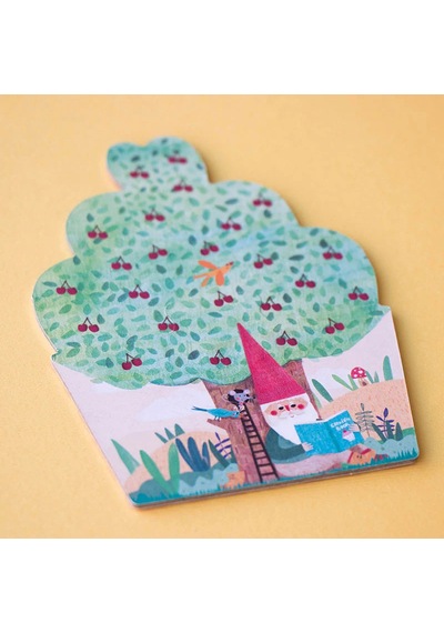 Londji Happy Birthday Unicorn Çift Taraflı Puzzle Canlı Renkler