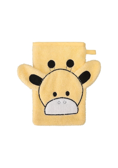 Sty Gıraffe Sarı Havlu Sabunluk Siyah