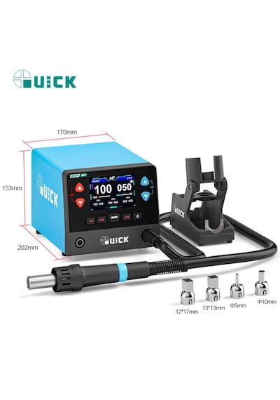 Quick M7 1000w Akıllı Kurşunsuz Sıcak Hava Lehim Sökme İstasyonu