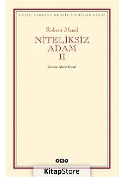 Kitapstore Niteliksiz Adam Iı / Robert Musil