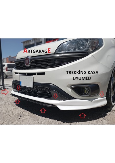 Trekking Kasa Uyumlu Doblo 4 Ön Ek-boyasız-fiberglass