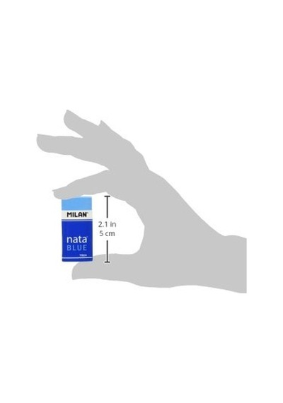 Milan Cpm7024b Nata Blue Plastik Silgi,mavi