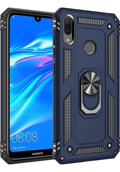 Huawei Y7 2019 Kilif Zirhli Standli Miknatisli Tank Kapak 392979198