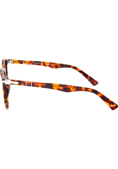 Como Milano Cml020 C4 52 Polarize Unisex Güneş Gözlüğü Kahverengi