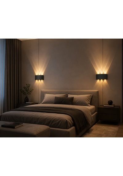 Cata Ct 8011 Haiti 10w Dış Mekan Led Aplik 3200k Gün Işığı Siyah