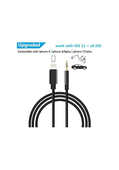 Apple Uyumlu iPhone 7 8 X 7 Plus 8 Plus Lightning To 3.5Mm Jack Aux Kablo Apple Uyumlu iPhone 7 8 X 7 Plus 8 Plus Lightning To 3.5Mm Jack Aux Kablo