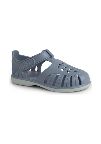 Igor Tobby Solid Bicolor Oceano Çocuk Sandalet Bb355-225 Mavi