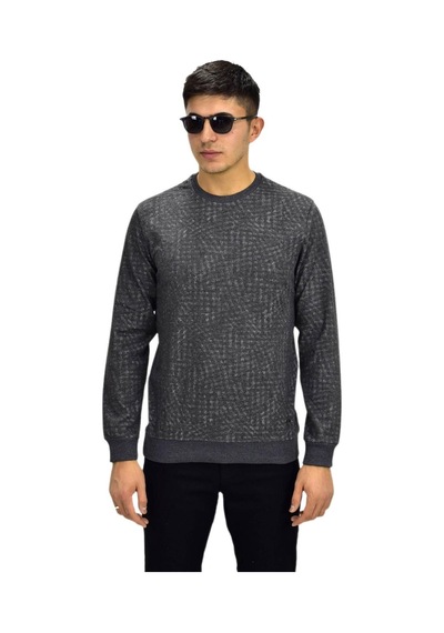 Erkek Spor Sıfır Yaka Sweatshirt R2264 Bgl-st03186 001