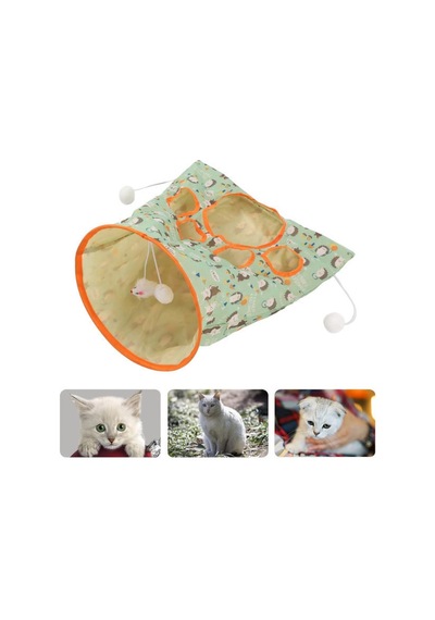 Kedi Oltası Hışırtılı Kedi Oyun Tüneli Çantası