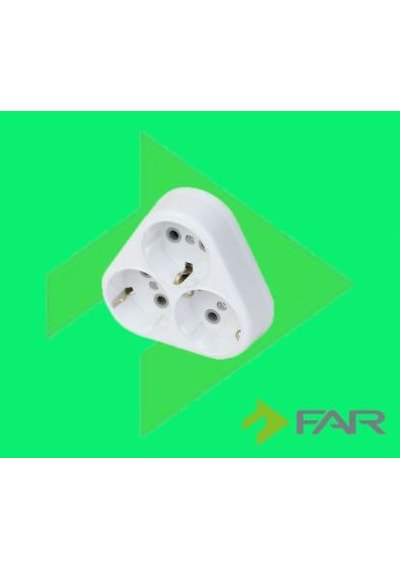 Far 3 Lü Sıva Altı Yonca Priz