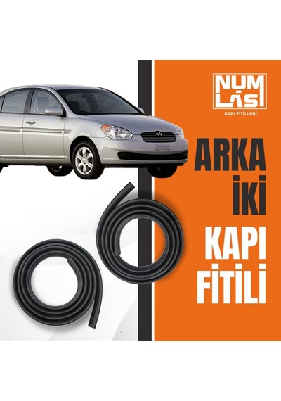 Hyundai Accent 2012-2018 Arka İki Kapı Fitili-a Kalite-numlas-nm6339