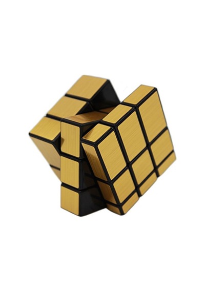 3 X 3 X 3 Magic Cube Altın Mirror Cube Speed Küp