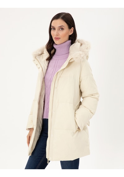 Pierre Cardin Kadın Ekru Kaban 50296073-vr019 Ekru