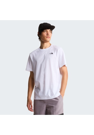 The North Face M Evolutıon Sımple Dome Regular Erkek Tişört Nf0a8cz2fn41 Beyaz