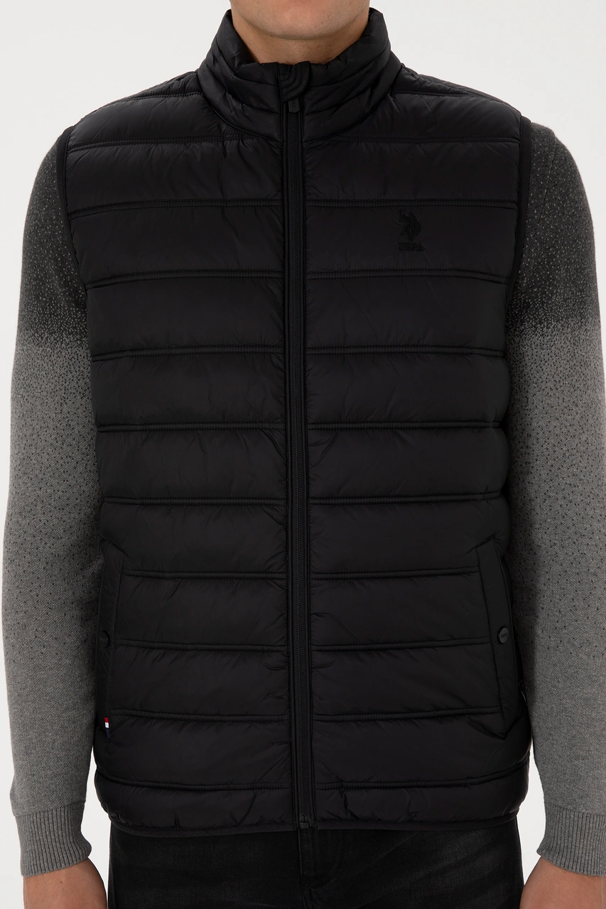 U.s. Polo Assn. Erkek Siyah Yelek Dokuma 50310039-vr046 Siyah