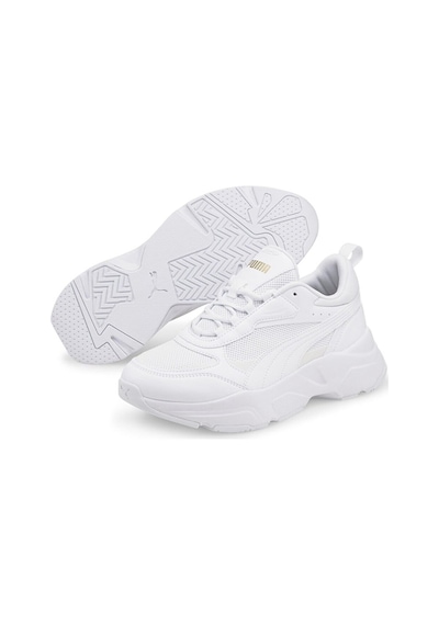 Puma Kadın Spor Ayakkabısı Cassia - Team G 38464701 Altın - Beyaz - Siyah