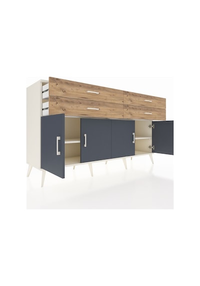 Hyperion Konsol 2 Raflı 4 Çekmeceli 8 Kapaklı 176x44x99 Aytaşı-an Aytaşı-antrasit/çam Hyperion Konsol 2 Raflı 4 Çekmeceli 8 Kapaklı 176x44x99 Aytaşı-an Aytaşı-antrasit/çam