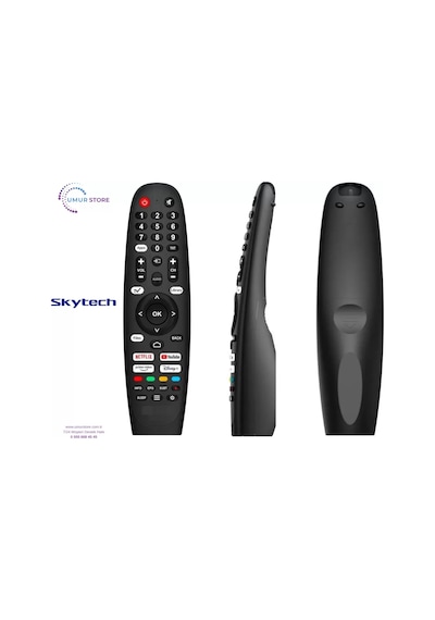 Skytech İle Uyumlu Whaleos Smart Led Tv Kumandası-mikrofonsuz