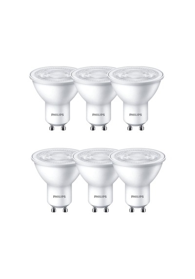 Led Spot 50w Gu10 Beyaz Gün Işığı 4000k 6lı