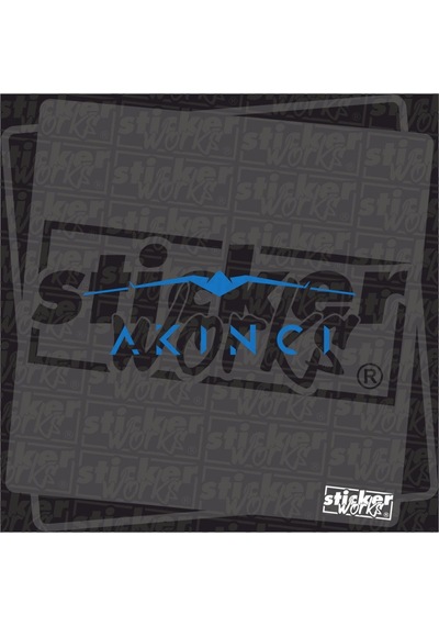 Akıncı Hologram Sticker Mavi