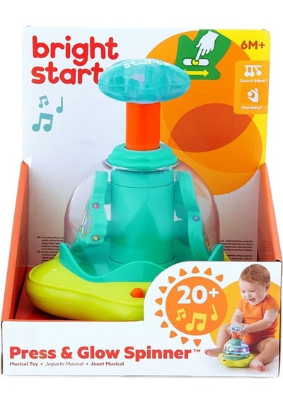 Brights Starts Bas & Eğlen Spinner Müzikli Oyuncak 6+ Ay