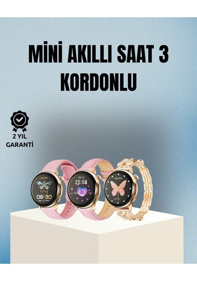 Akıllı Saat Kalp Atış Takipli, Spor Modlu, Uzun Pil Ömürlü
