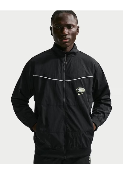 Nike Nsw Air Max 95 Wvn Jkt Hoodie Siyah Erkek Spor Ceket