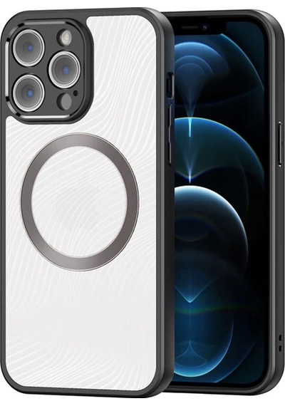 Dux Ducis İphone 12 Pro Max Aimo Series Mag Safe Premium Buzlu Sert Pc-tpu Kılıf- 5775