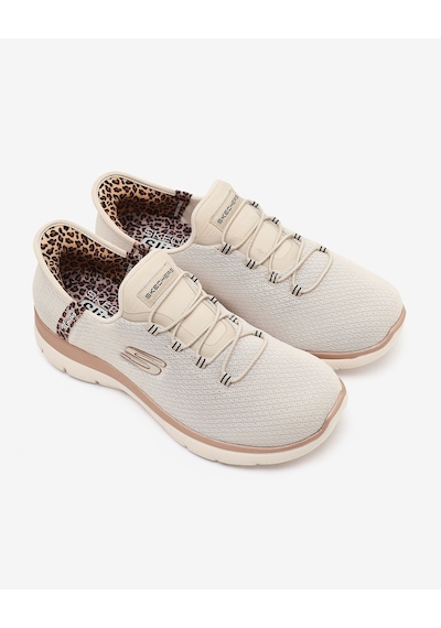 Skechers Summıts Leopard Chıc Kadın Bej Spor Ayakkabı 150275tk Ntmt Bej