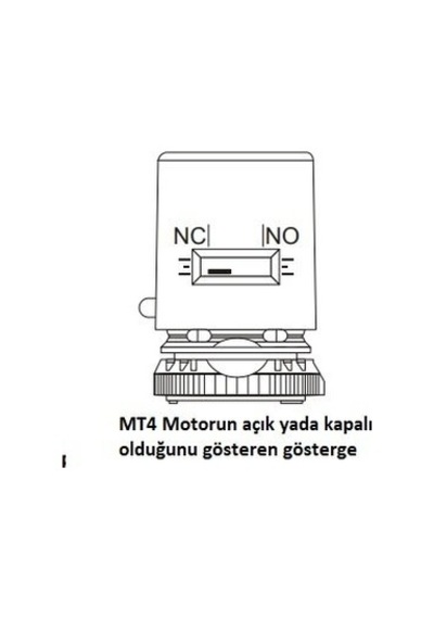 Honeywell Mt4-230-No Fancoil Motor - 220V-Normalde Açık - Strok