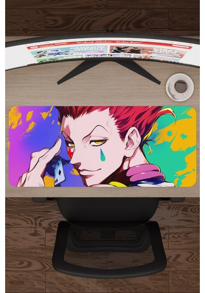 Hunter Hunter Anime V2 - 70x30 Xl Gaming Kauçuk Kaymaz Taban Mouse Pad Fare Altlığı
