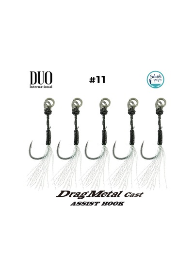 Duo Dmc Tekli Asist İğne Beyaz Tüylü 11 5 Adet