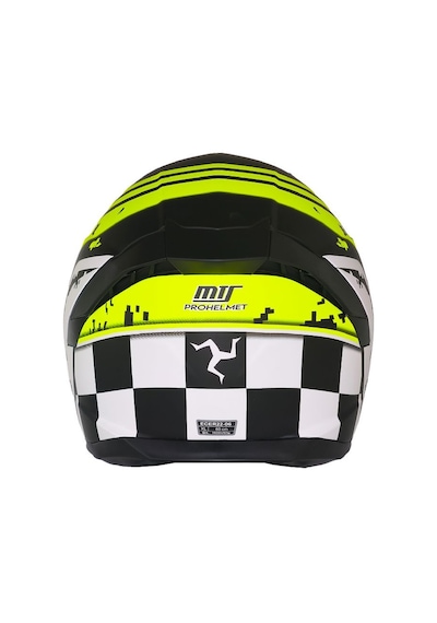 M910 Vigor Motosiklet Kaskı Spoiler Mod Güneş Vizörlü Full Face Kask Çok Renkli