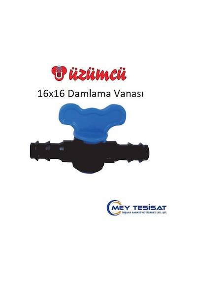 Damlama Vana 16X16 Üzümcü ( Paket Seçiniz )