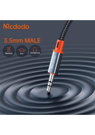 Mcdodo Lightning To 3.5Mm Erkek Aux Ses Aktarım Kablosu 1.2 Metre