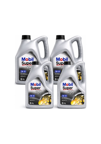 Mobil Süper 2000 xe Acea C2 5w-30 Dpf Motor Yağı 4 x 4 L
