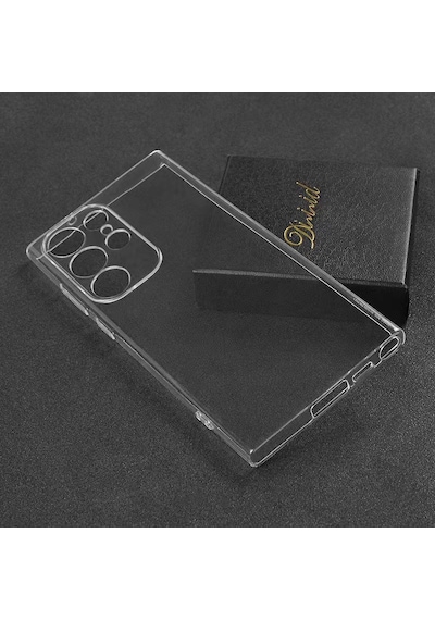 Zore Galaxy S23 Ultra Uyumlu Nvth Süper Silikon Kılıf-renksiz