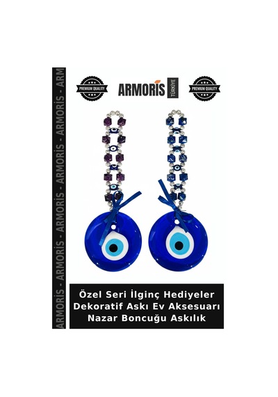Özel Seri İlginç Hediyeler Dekoratif Askı Ev Aksesuarı Nazar Boncuğu Askılık Diğer