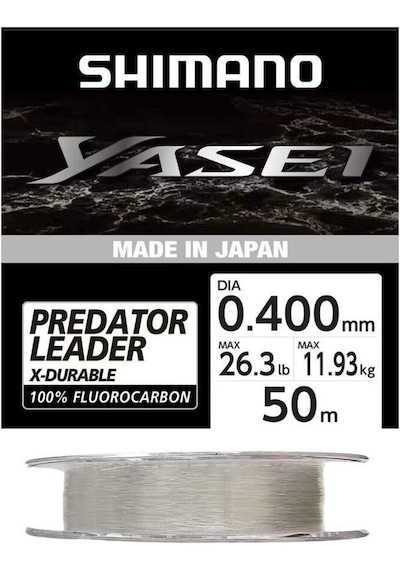 Shimano Yasei 50m 0.40mm %100 Fluorocarbon Misina