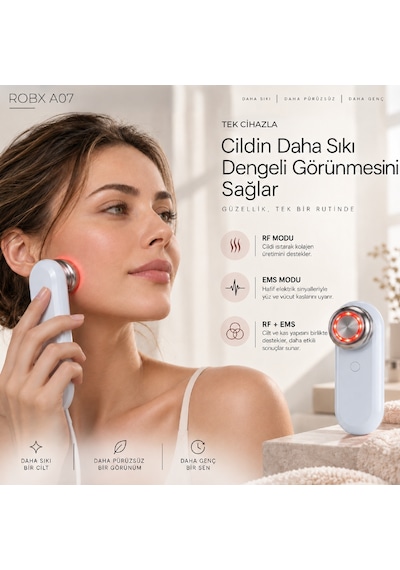 Robx A07 Yeni Nesil Rf-EMS Cilt Sivilce Ve Yüz ve Vücut Aleti